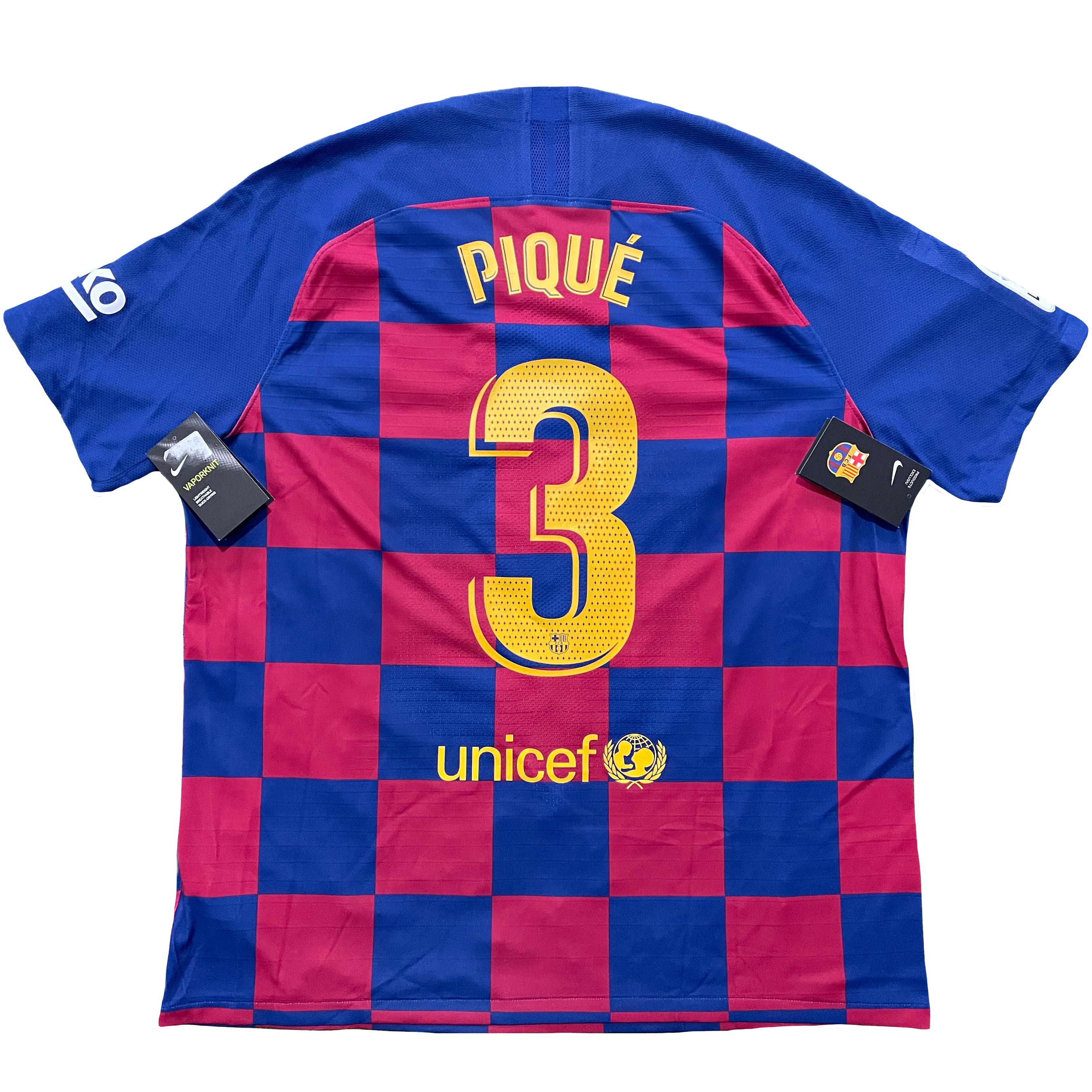 2019-22 Barcelona Away Name Number Set #3 PIQUÉ Repro – Kitroom Football