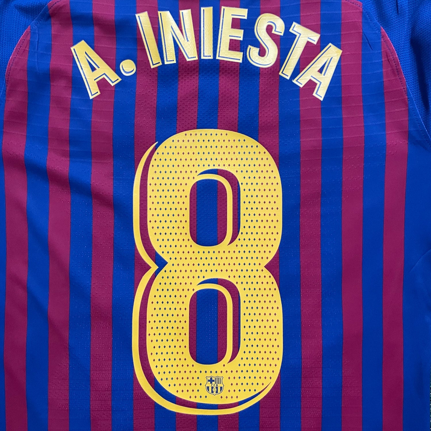 Iniesta sales jersey number