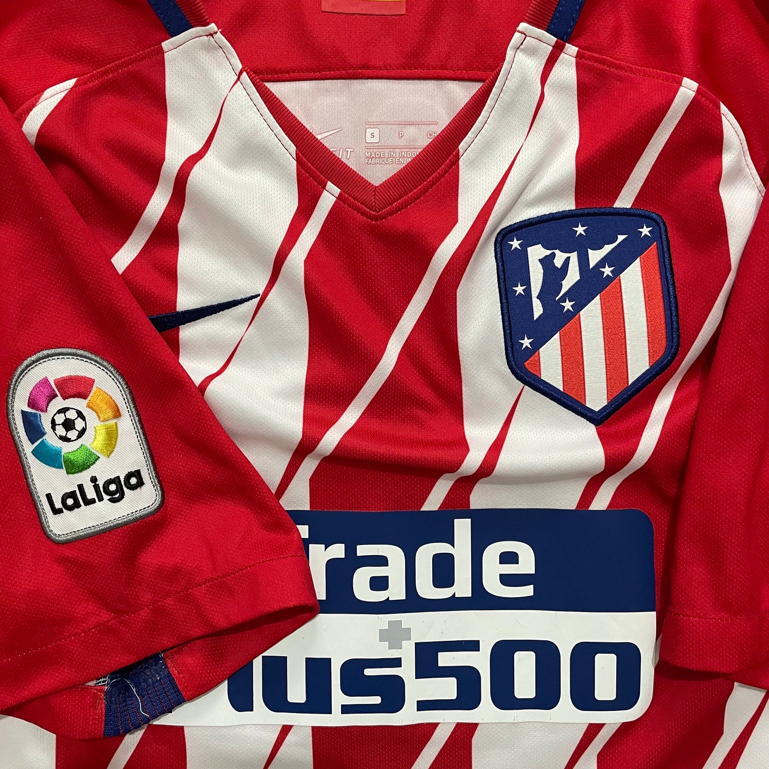 Camiseta de fútbol Atlético Madrid KOKE 6 Niño 1ª equipación 2018/2019