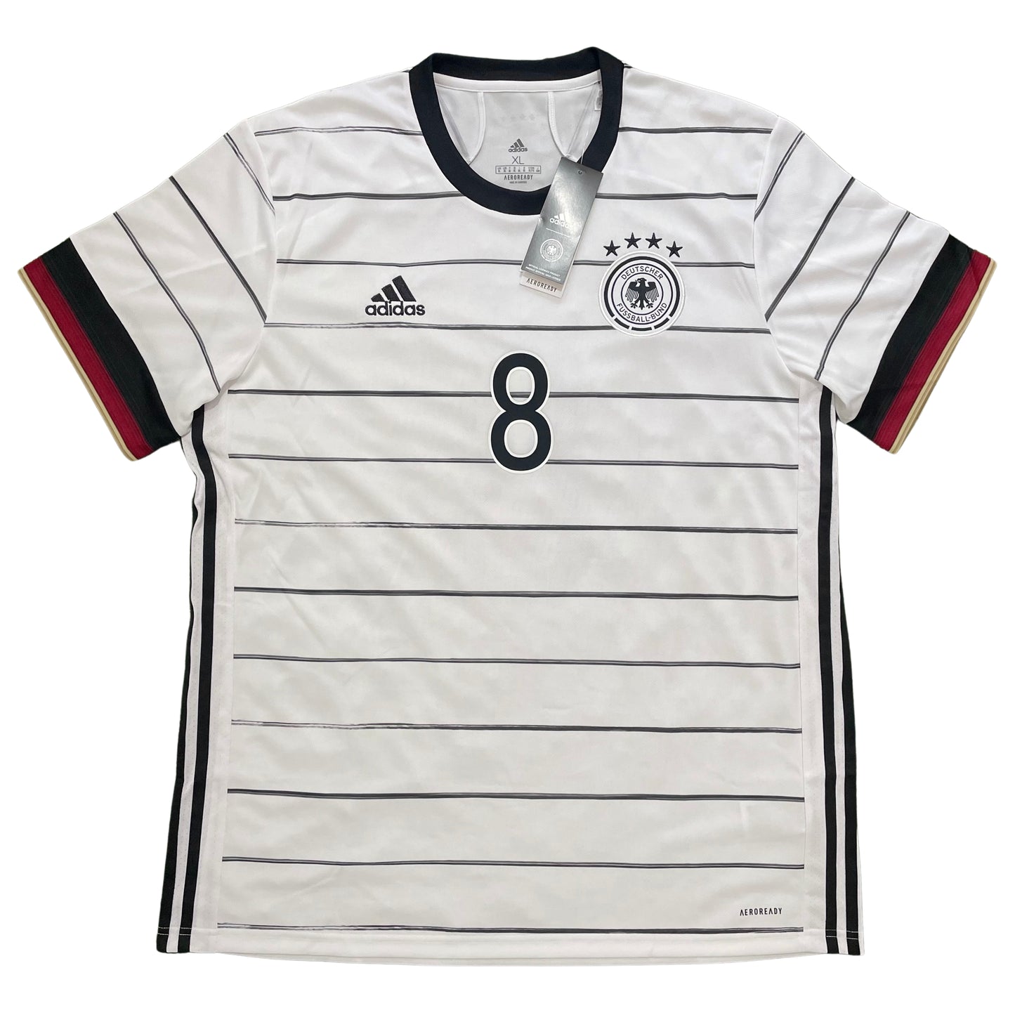 <tc>2020 Eurocopa Alemania camiseta local #8 Kroos (XL)</tc>