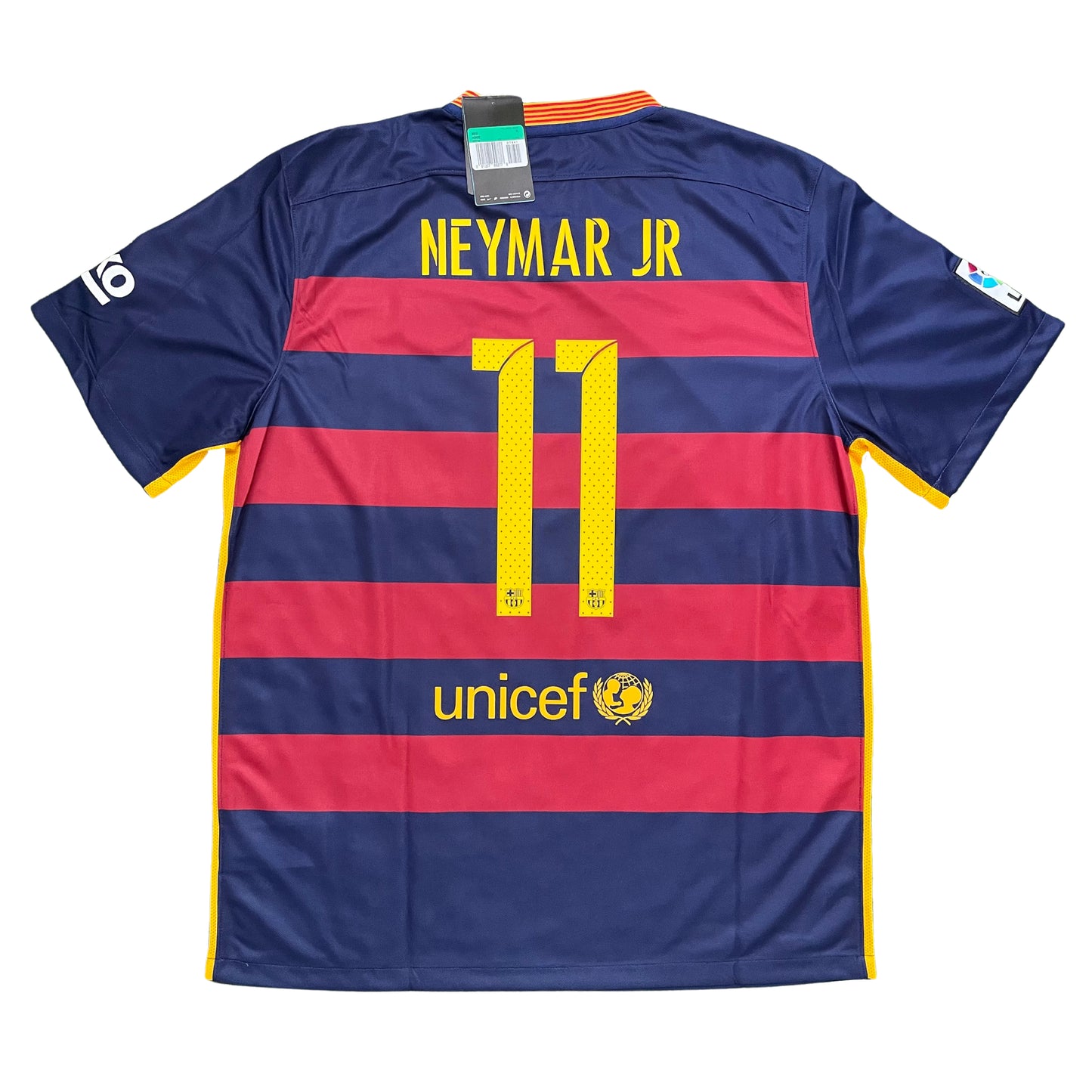 2015-2016 FC Barcelona home shirt #11 Neymar (XL)