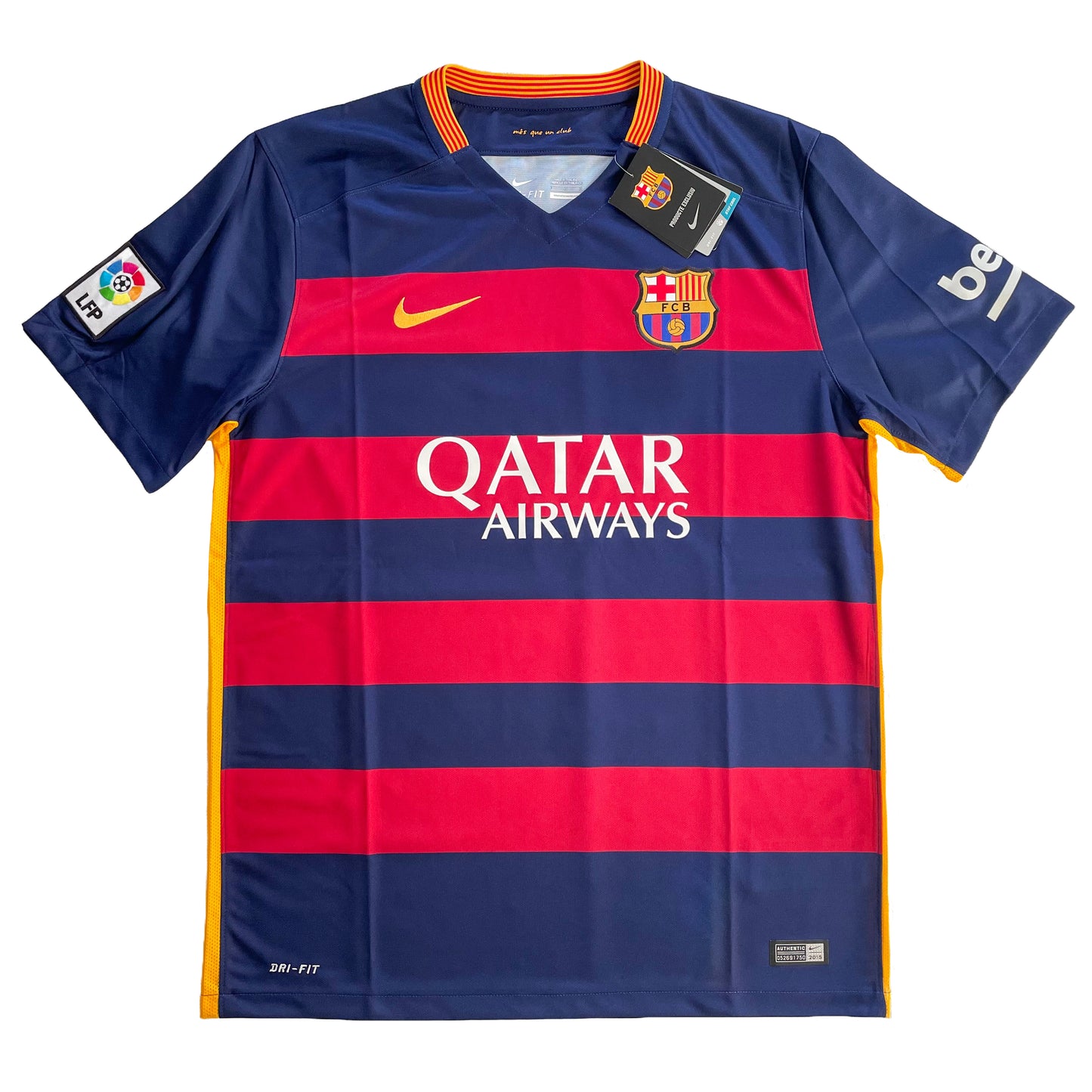 2015-2016 FC Barcelona home shirt #9 Suárez (XL)