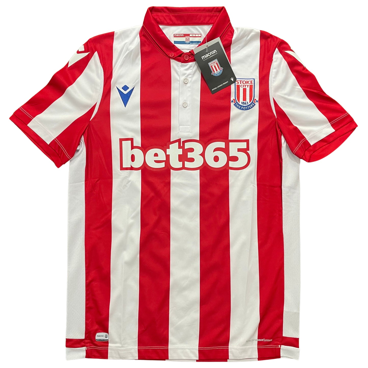 2019-2020 Stoke City FC home shirt (S)