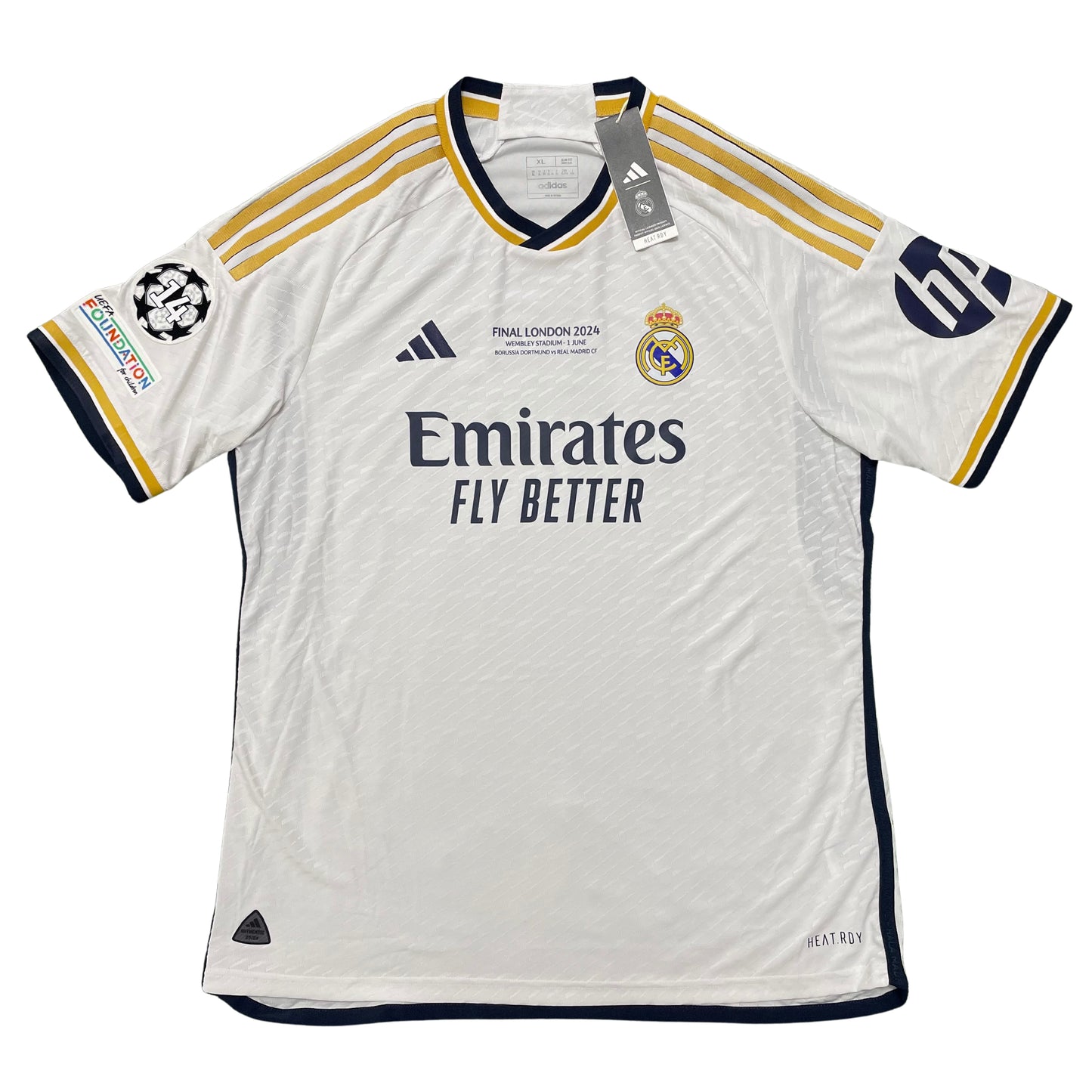 <tc>2023-2024 Real Madrid CF camiseta local versión match (XL)</tc>