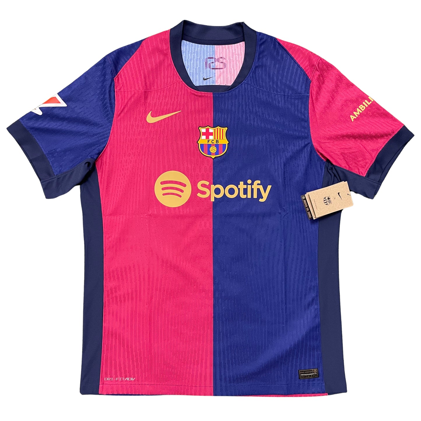 <tc>2024-2025 FC Barcelona camiseta local versión match #19 Lamine Yamal (L)</tc>