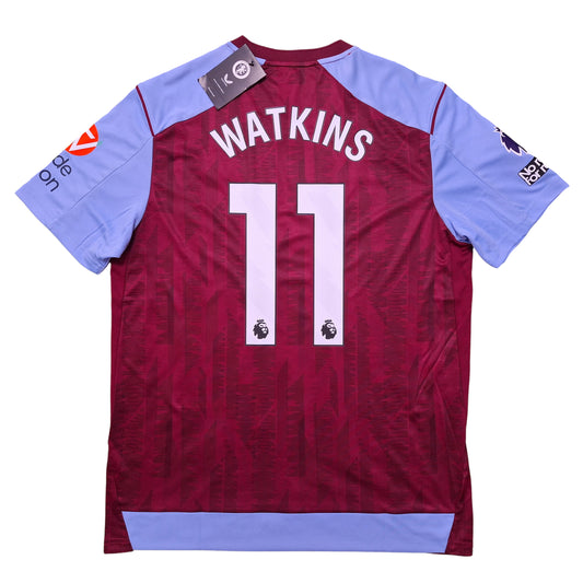 2023-2024 Aston Villa FC home shirt #11 Watkins (L)