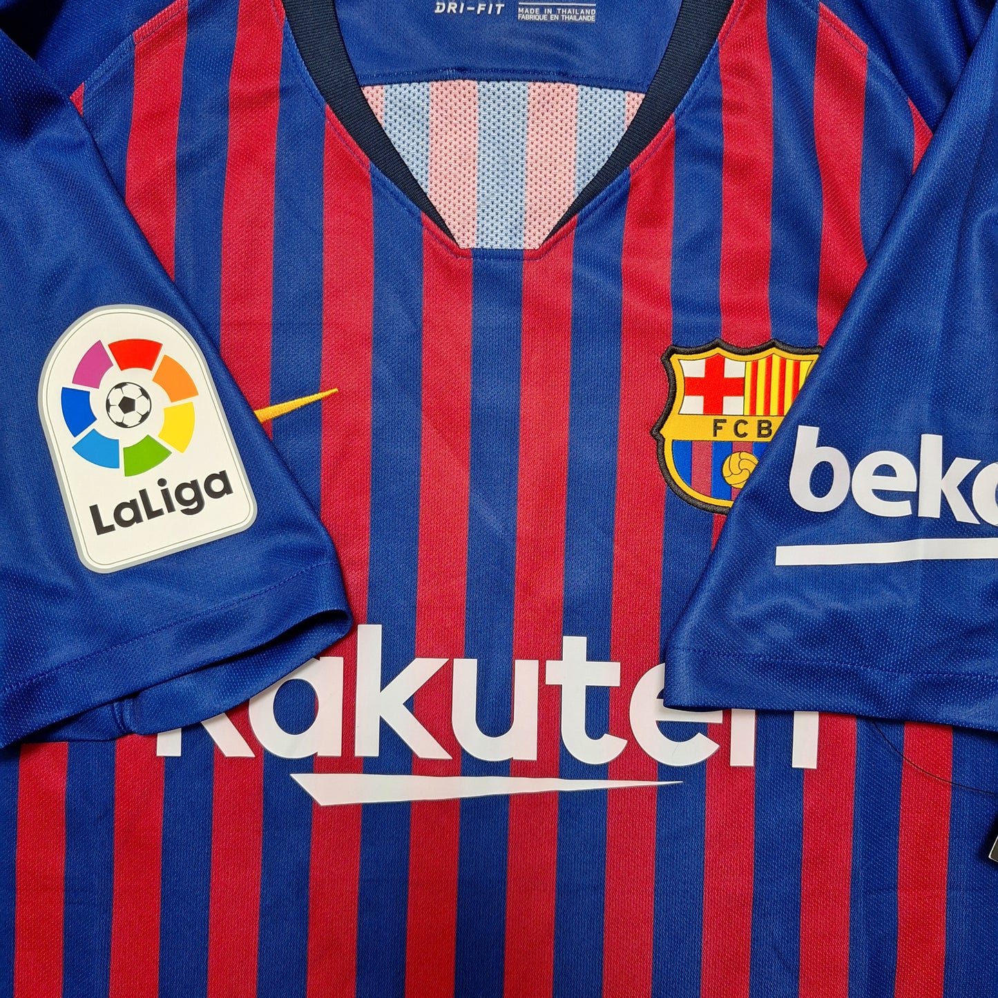 <tc>2018-2019 FC Barcelona camiseta local #10 Messi (L)</tc>