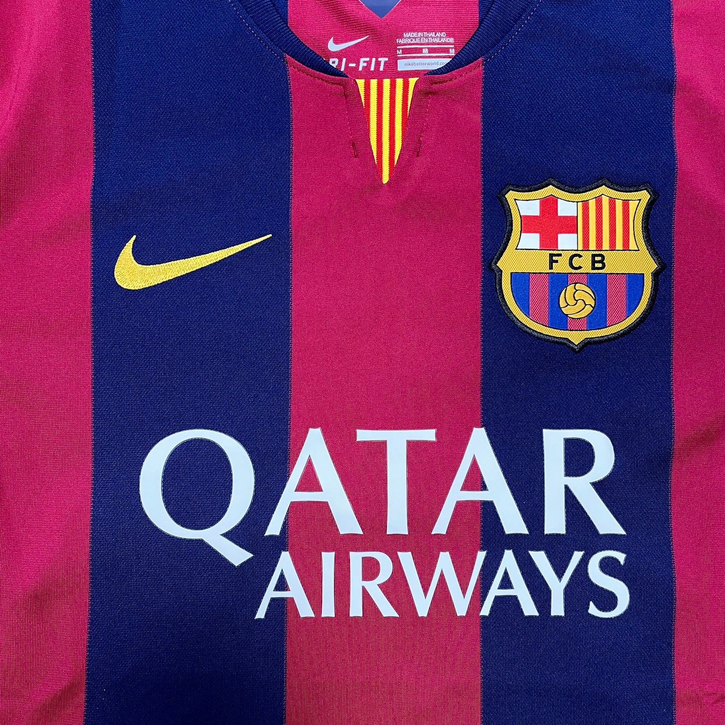 <tc>2014-2015 FC Barcelona camiseta local #10 Messi (M)</tc>