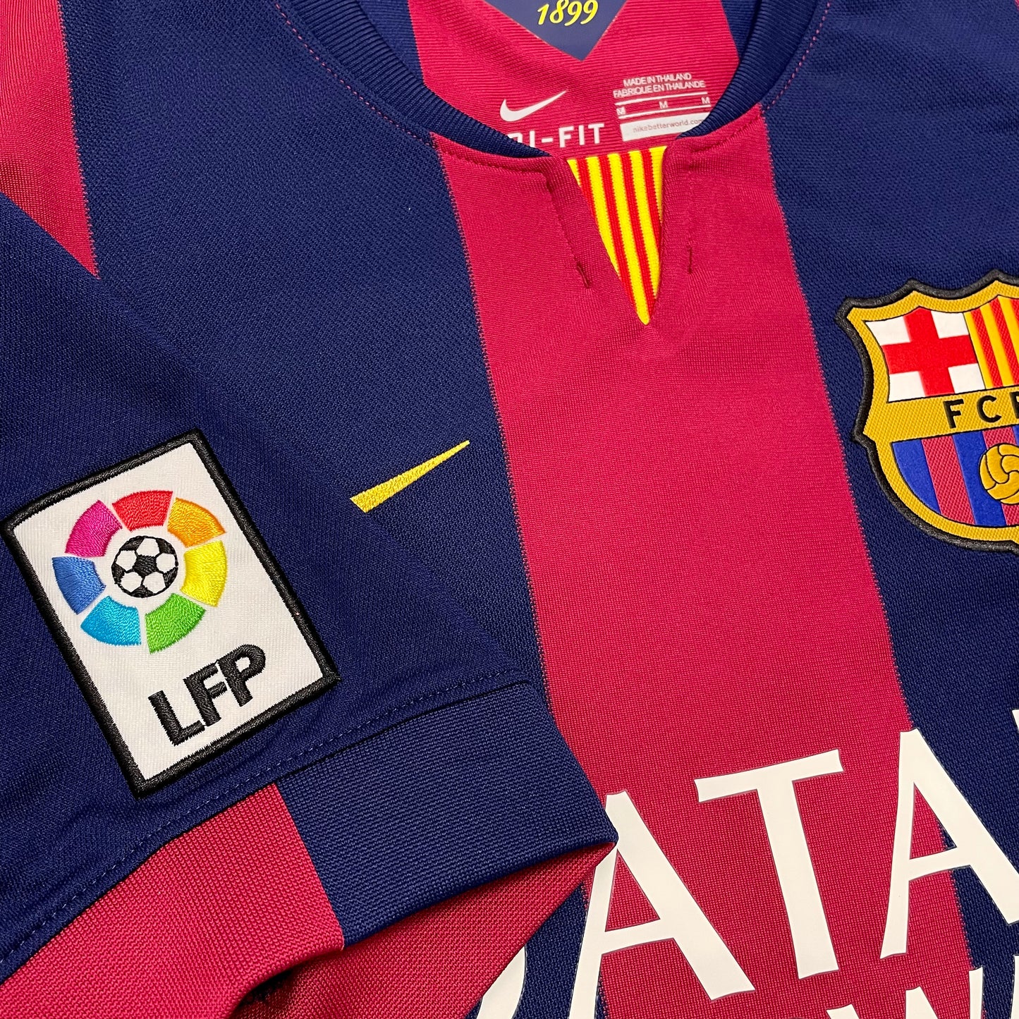 <tc>2014-2015 FC Barcelona camiseta local #10 Messi (M)</tc>