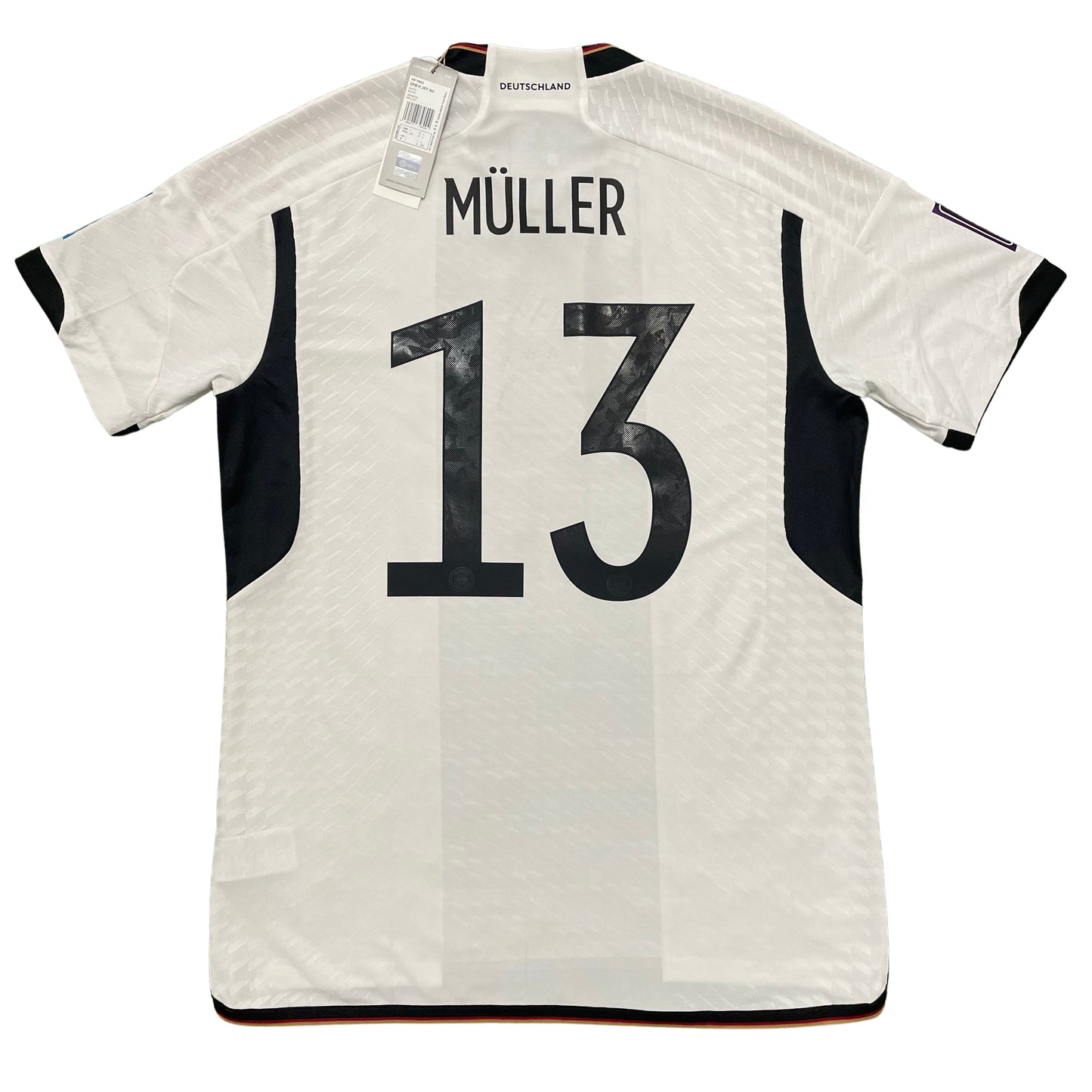 <tc>2022 Mundial Alemania camiseta local match/authentic #13 Müller (L)</tc>