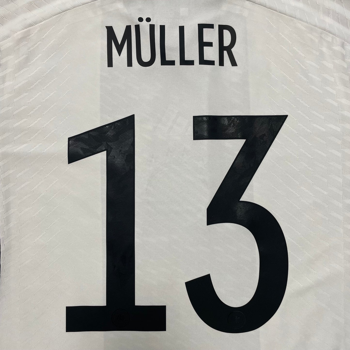 <tc>2022 Mundial Alemania camiseta local match/authentic #13 Müller (L)</tc>