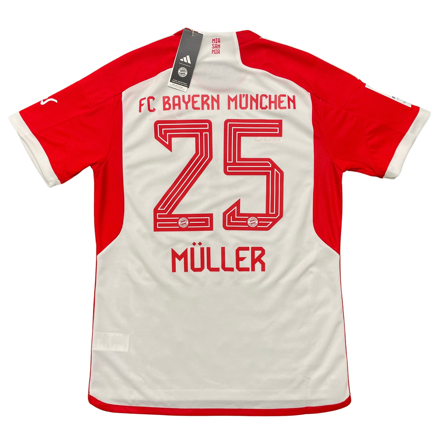 <tc>2023-2024 FC Bayern Múnich camiseta local #25 Müller (M, L)</tc>