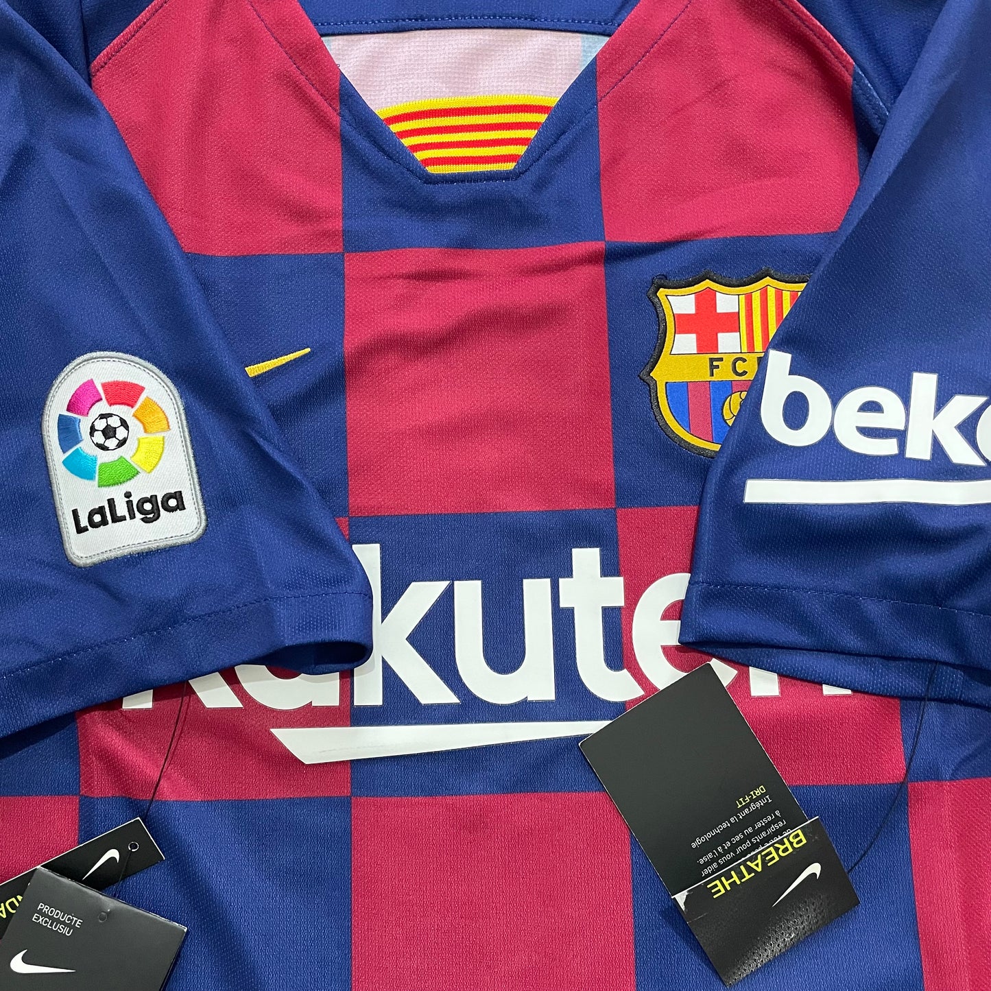 <tc>2019-2020 FC Barcelona camiseta local #10 Messi (M, L, XL)</tc>