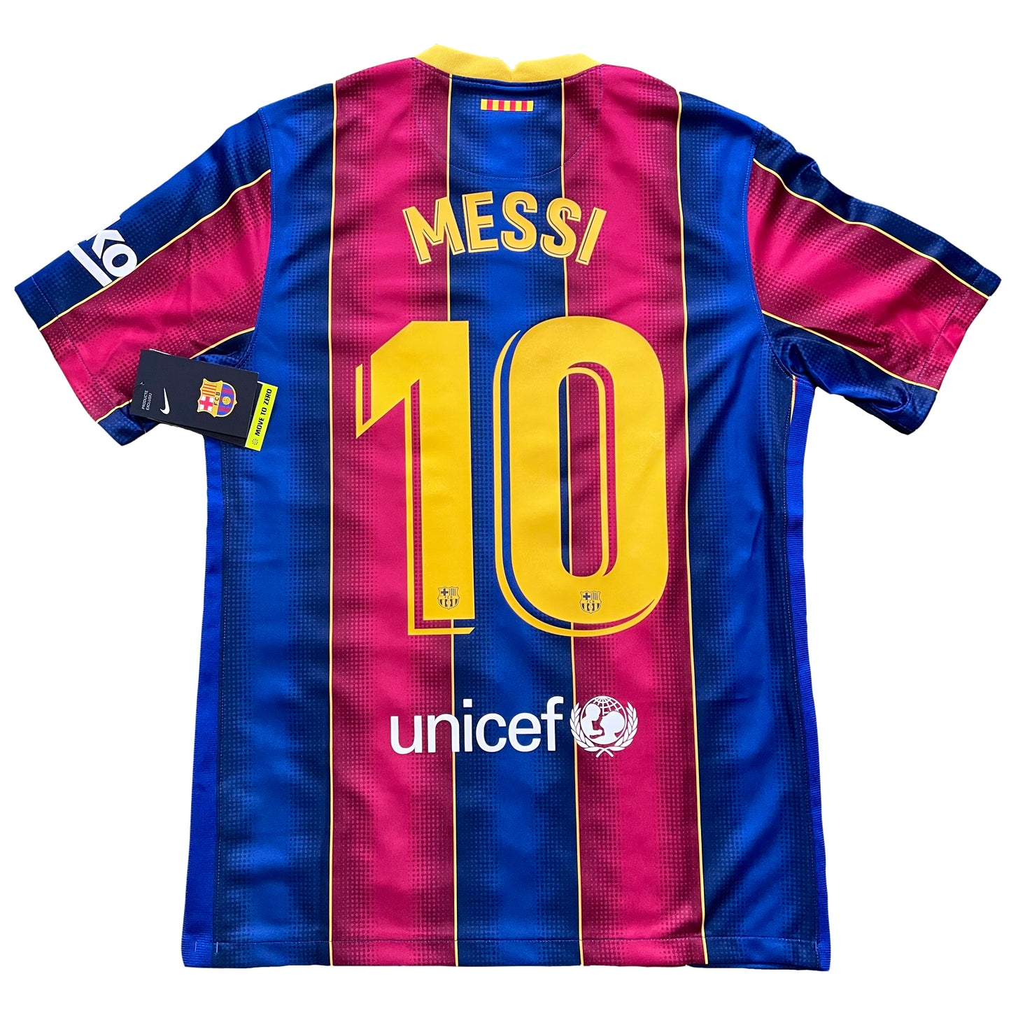 Mus Beschuldigingen Vul in 2020-2021 FC Barcelona home shirt #10 Messi (S) – Football and Shirts